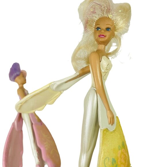 Flying Fairy Dancers Lot Of 3 Dolls With 1 Twirl Base 1994 L.G.T.I. Vintage WORK - Picture 8 of 12